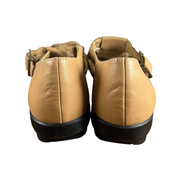 Array Aruba gladiator shoes. Leather uppers beige Closed toe size 7 - Picture 4 of 9